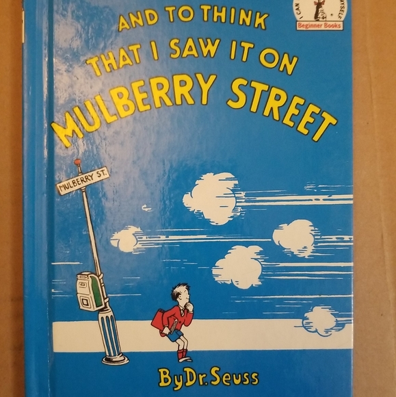 Dr. Suess I Saw It On Mulberry Street Book Out of - Picture 14 of 16